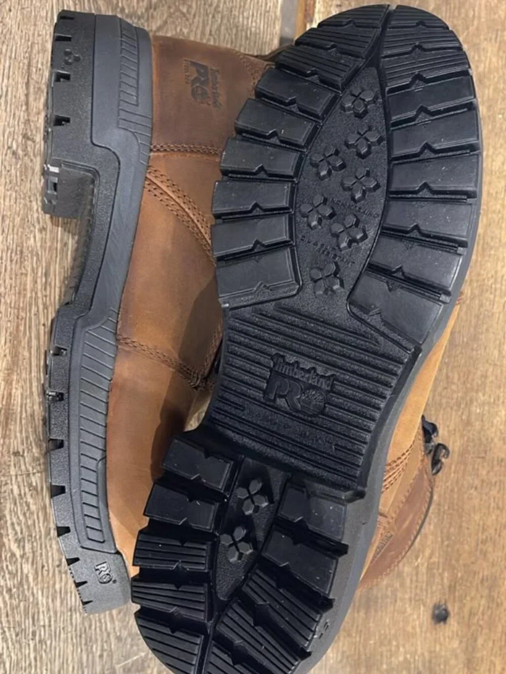 TIMBERLAND PRO MEN'S  6'' MONTAUK SAFETY TOE MD BROWN  A63MB-EM4 ALL SIZES
